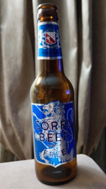 corfu beer hoppy & free 0.5%, Corfu Beer, Greece