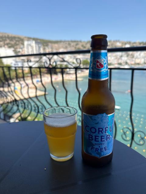 corfu beer hoppy & free, Corfu Beer