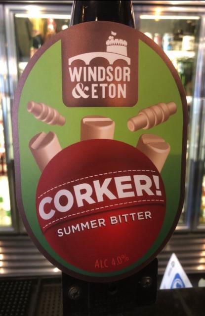Corker! 4.0%, Windsor & Eton Brewery, England