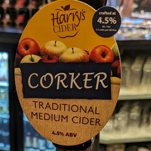 Corker 4.5%, Harry's Cider, England