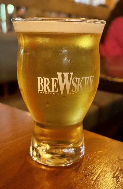 Corn Lager 4.8%, BreWskey, Canada