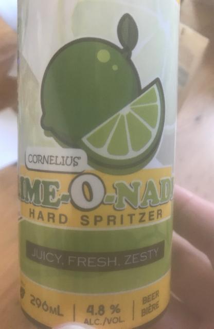 Cornelius Lime-O-Nade 4.8%, All Or Nothing Brewhouse, Canada