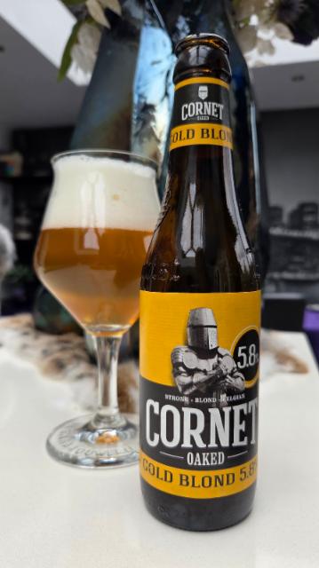 cornet oaked - Gold blond, Brouwerij de Hoorn