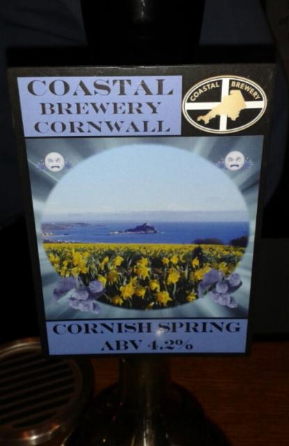 Cornish Spring 4.2%, Coastal Brewery, England
