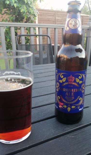 coronation ale 7.0%, Sainsbury's, England