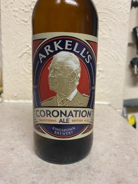 Coronation Ale 4.5%, Arkell's Brewery, England