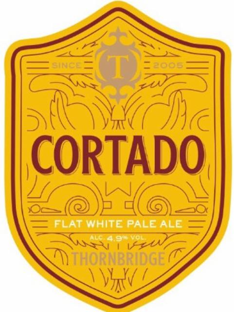 Cortado 4.9%, Thornbridge Brewery, England