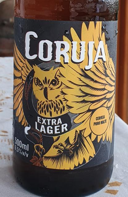 coruja extra lager 6.5%, Cervejaria Santa Catarina, Brazil