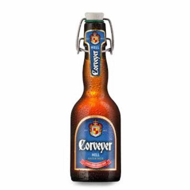 Corveyer Hell natürtrüb 4.9%, Brauerei Allersheim, Germany