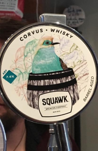 Corvus - Whisky Barrel Aged 7.4%, Squawk Brewing Company, England