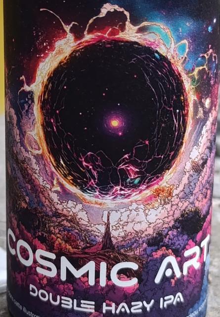 cosmic art 8.0%, Unseen Brewing, Belgium