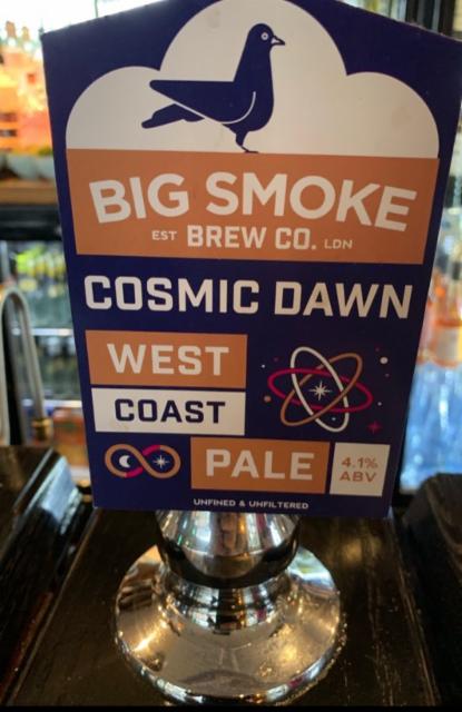 Cosmic Dawn 4.3%, Big Smoke Brew Co, England