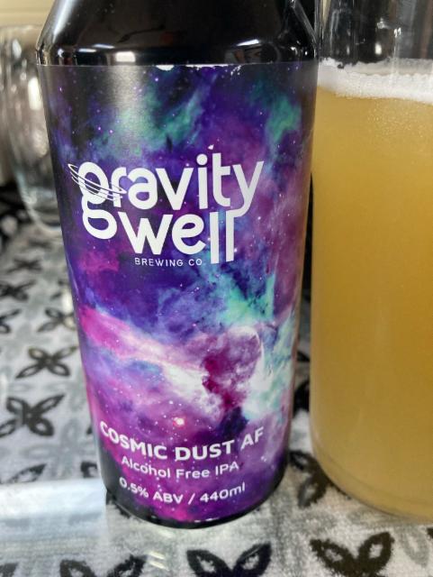 Cosmic dust af 0.5%, Gravity Well Brewing Co., England