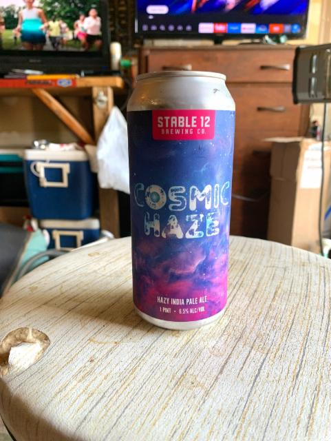 Cosmic Haze 6.5%, Stable 12 Brewing Company, United States