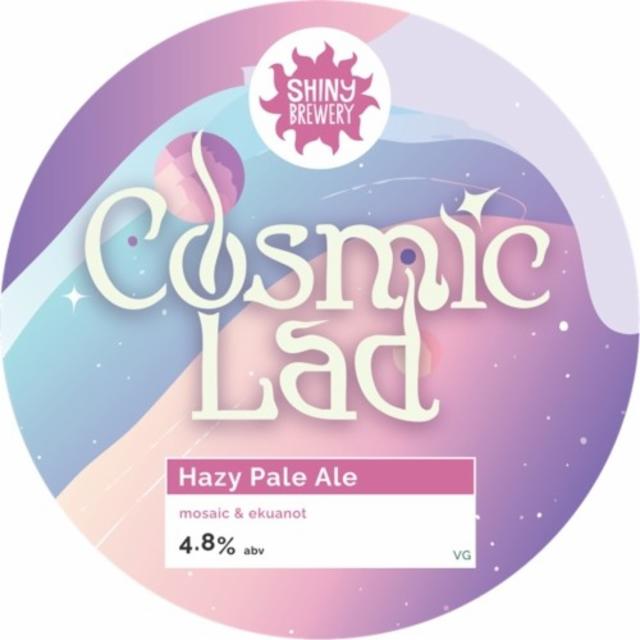 Cosmic Lad 4.8%, Shiny Brewery, United Kingdom