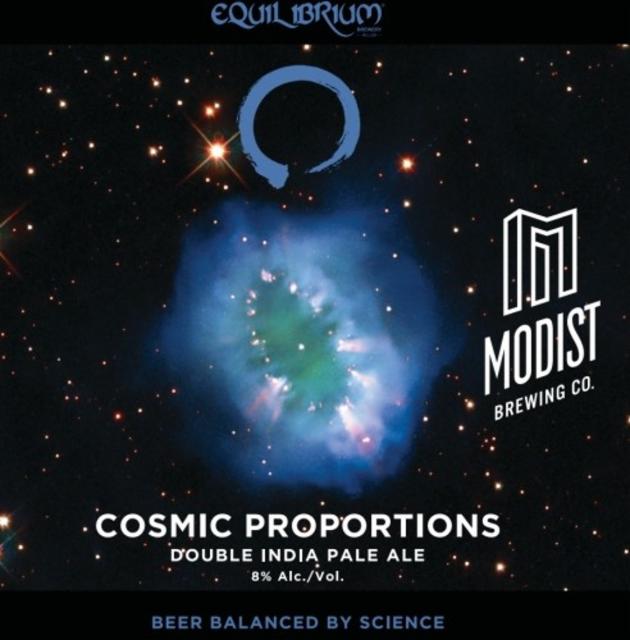 Cosmic Proportions 8.0%, Equilibrium Brewery, United States