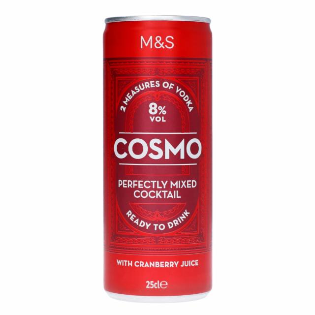 Cosmo 8.0%, Marks & Spencer, England