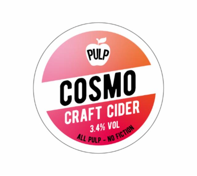 Cosmo 3.4%, Pulp, England