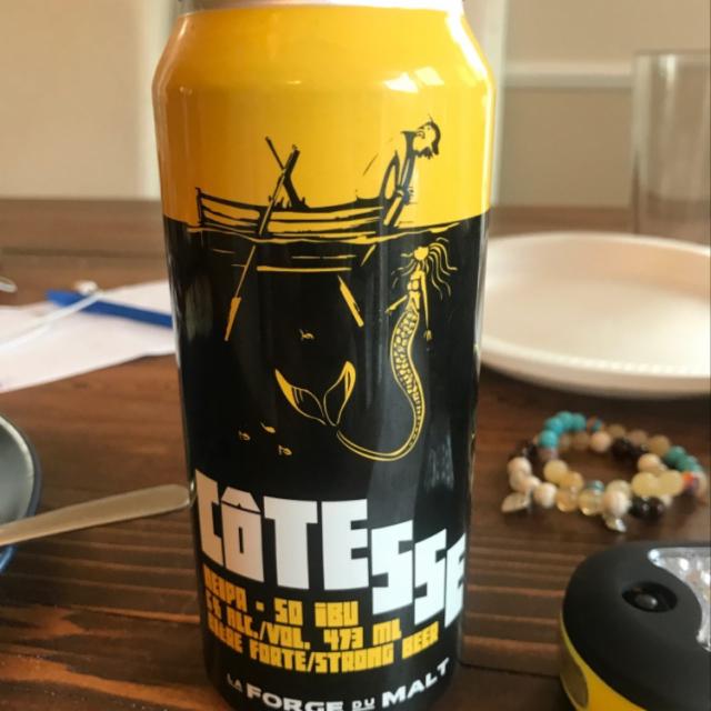 Cotesse 6.0%, La Forge du Malt - Microbrasserie, Canada
