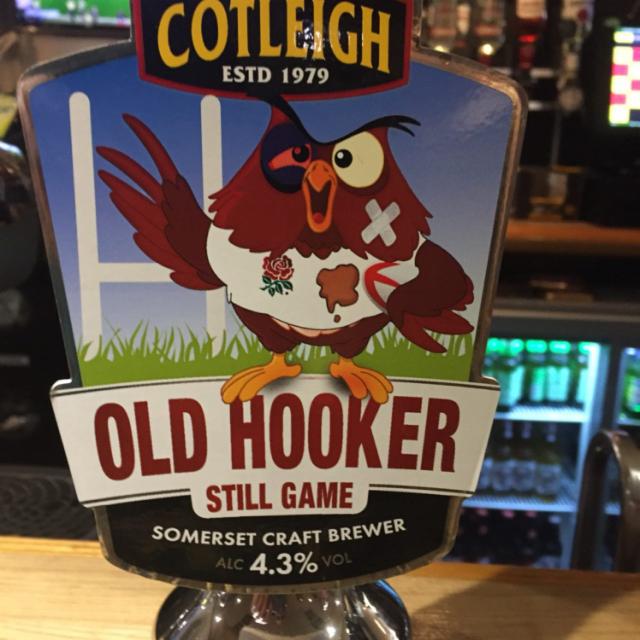 Old Hooker Still Game 4.4%, Cotleigh Brewery, England