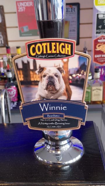 Cotleigh Winnie 3.8%, Nuttycombe Brewery, England