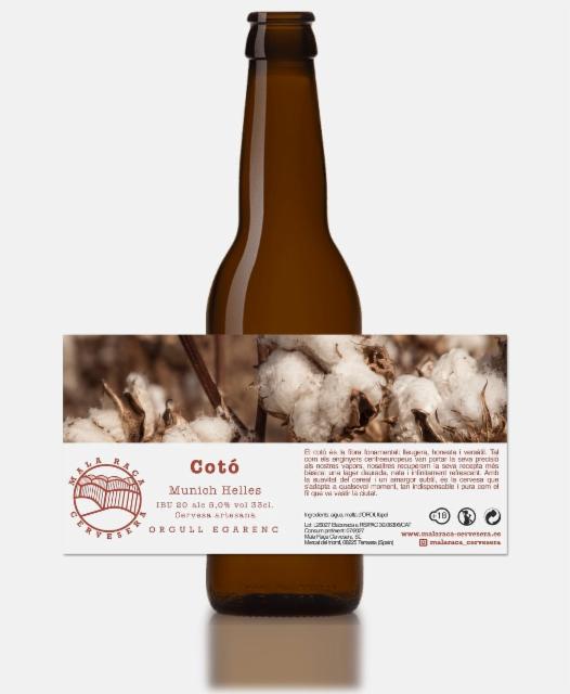cotó 5.0%, Mala Raça Cervesera, Spain