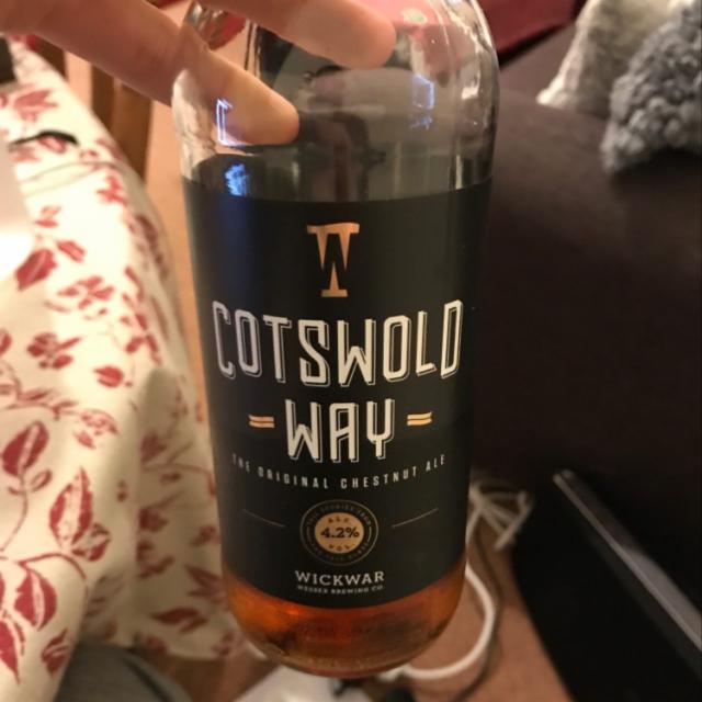 Cotswold Way 4.2%, Wickwar Wessex Brewing, England