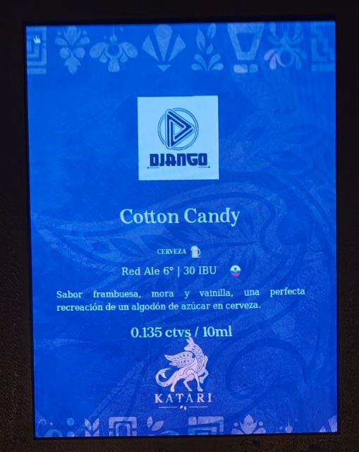 Cotton Candy 6.0%, Django Cervecería Artesanal, Ecuador