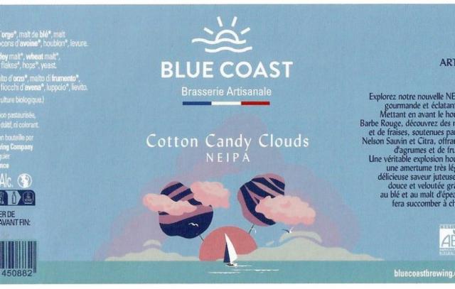 Cotton Candy Clouds 6.0%, Blue Coast Brewing Company, France