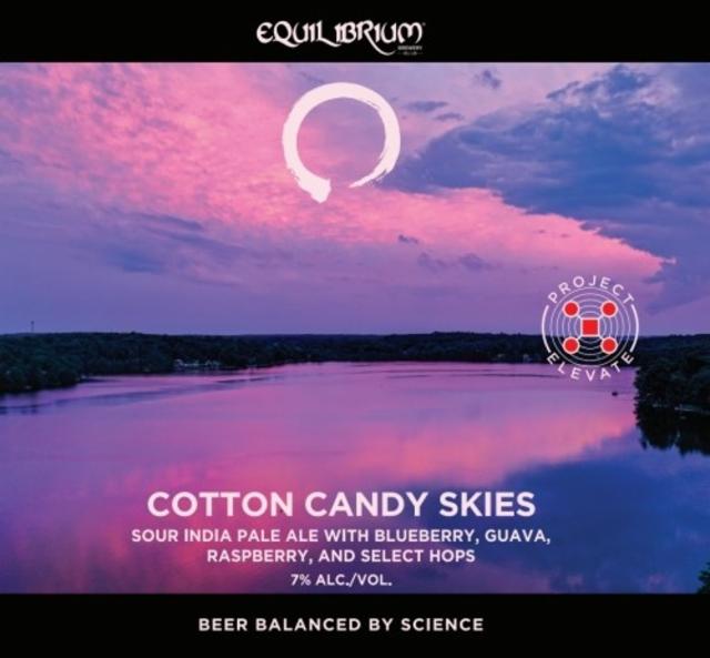 Cotton Candy Skies 7.0%, Equilibrium Brewery, United States