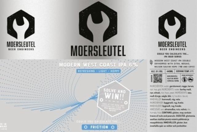 Could You Calculate The... Friction 6.0%, Brouwerij De Moersleutel, Netherlands