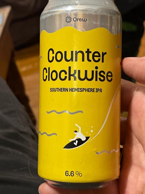 Counter Clockwise - Southern Hemisphere IPA 6.6%, Qrew, Switzerland