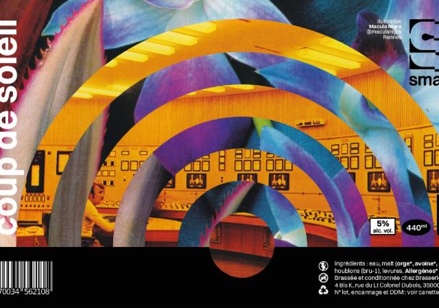 Coup De Soleil 5.0%, Brasserie Smash, France