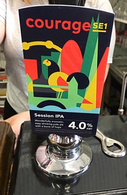 Courage SE1 Session IPA 4.0%, Southwark Brewing, England