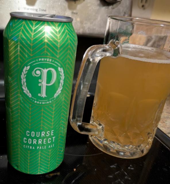 Course Correct, Pryes Brewing Company