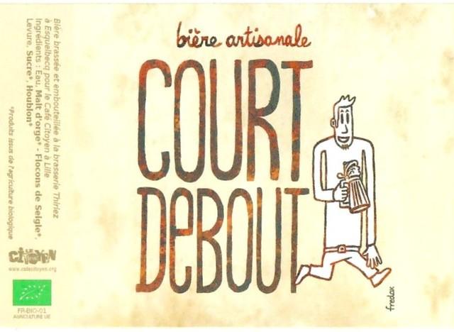 Court Debout 6.0%, Brasserie Thiriez, France