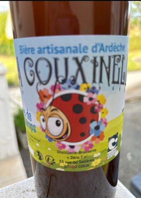 Couxinelle De Printemps 4.5%, Distillerie-Brasserie Zéro.7, France