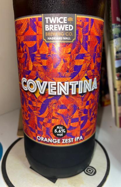 Coventina 5.6%, Twice Brewed Brew House, England