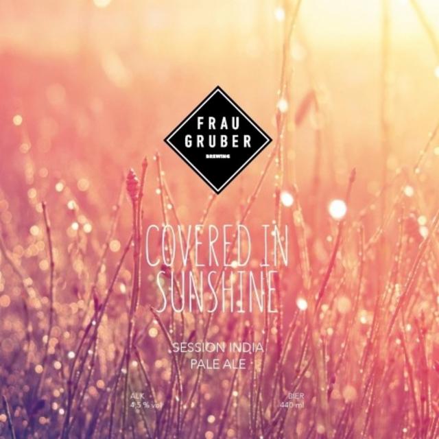 Covered In Sunshine 4.5%, FrauGruber Brewing, Germany