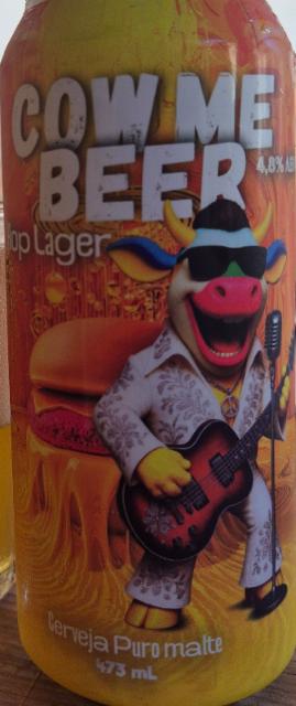 Cow me Beer Hop Lager 4.8%, Sigilo Total Brewing, Brazil