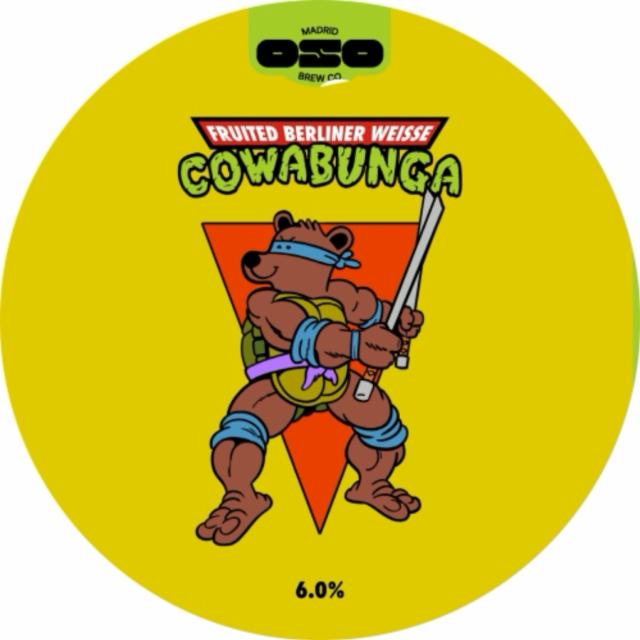 Cowabunga 6.0%, Oso Brew Co., Spain