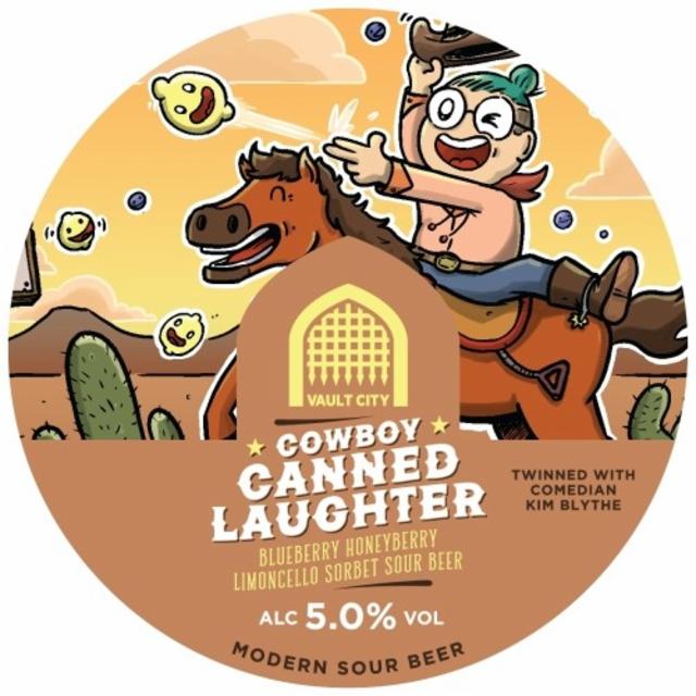 Cowboy Canned Laughter 5.0%, Vault City Brewing, Scotland