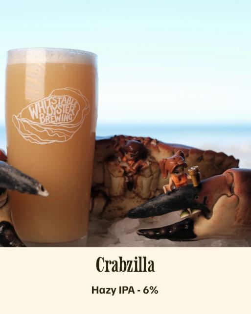 Crabzilla 6.0%, Whitstable Oyster Brewing, England