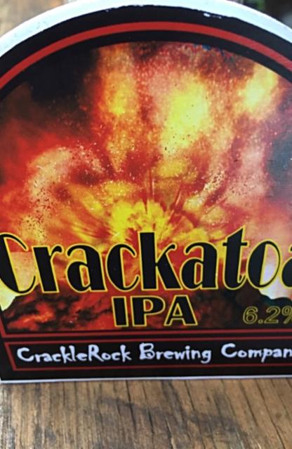 Crackatoa 6.2%, CrackleRock Brewing Company, England
