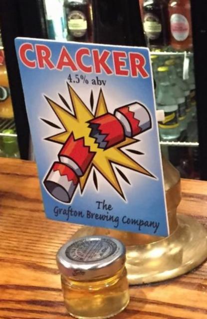 Cracker 4.5%, Grafton Brewing Co., England