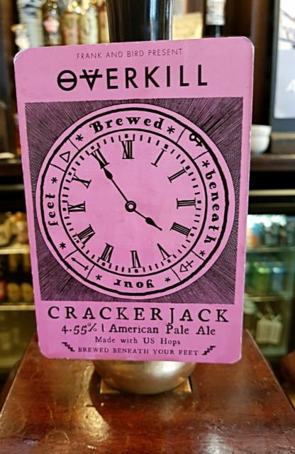 Crackerjack 4.5%, Overkill, England