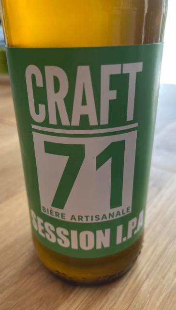Craft 71 session IPA 4.2%, Two Dudes, France