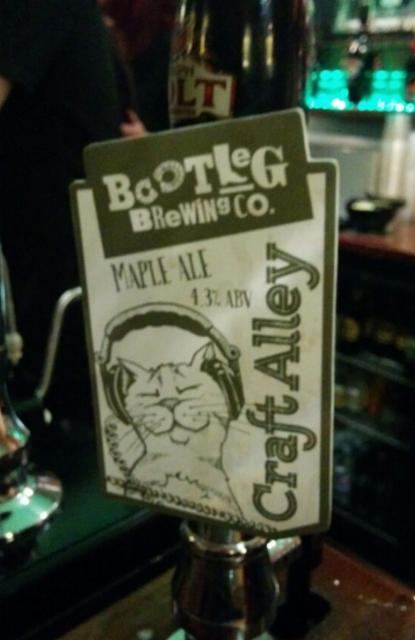 Craft Alley 4.3%, Bootleg Brewing, England
