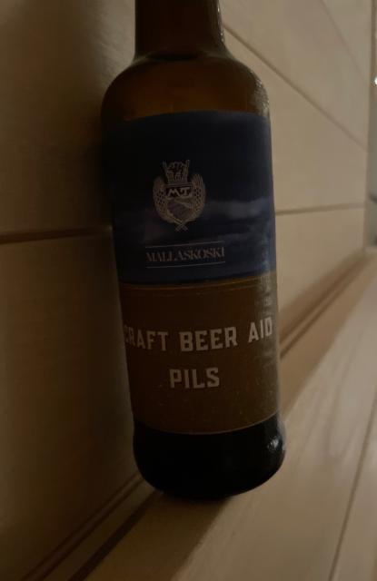 Craft Beer Aid Pils 4.7%, Mallaskosken Panimo, Finland