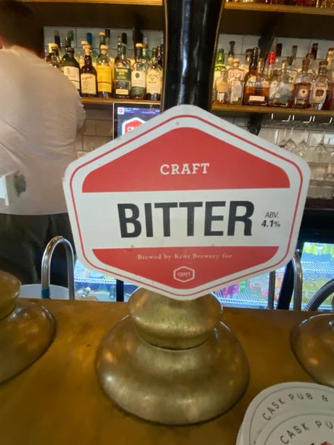 Craft Beer Co Bitter 4.1%, Kent Brewery, England